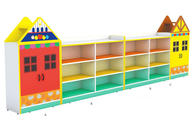 幼兒園玩具柜,幼兒園玩具柜圖片,玩具儲藏柜